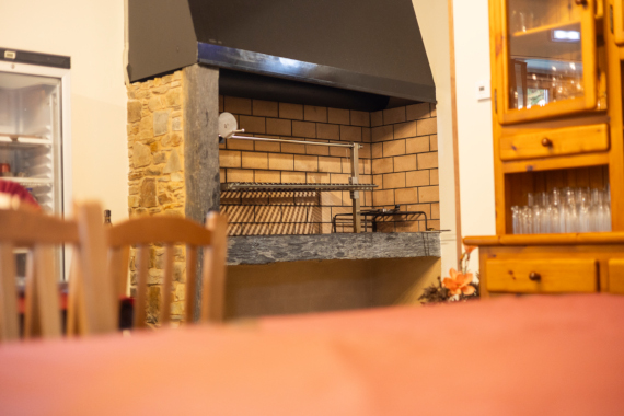 Parrilla Comedor. Restaurante Apartamentos As Cereixeiras