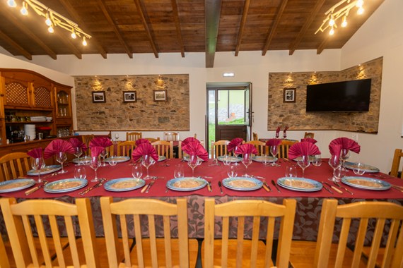 Dining room Restaurante Apartamentos As Cereixeiras