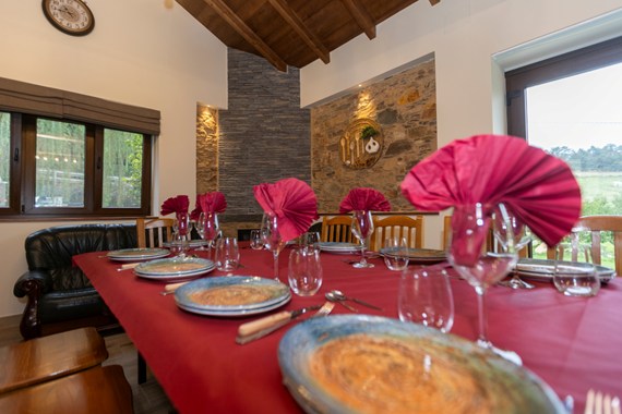 Dining room Restaurante Apartamentos As Cereixeiras